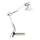 Brilliant - Galda lampa ar skavu HOBBY 1xE27/40W/230V balta