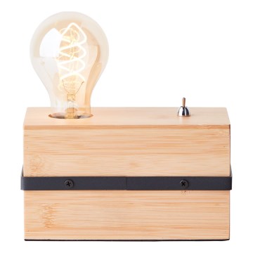 Brilliant - Galda lampa BENNY 1xE27/40W/230V bambusa