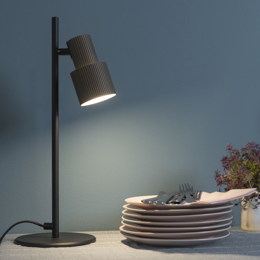 Brilliant - Galda lampa CADIZ 1xGU10/10W/230V bronza