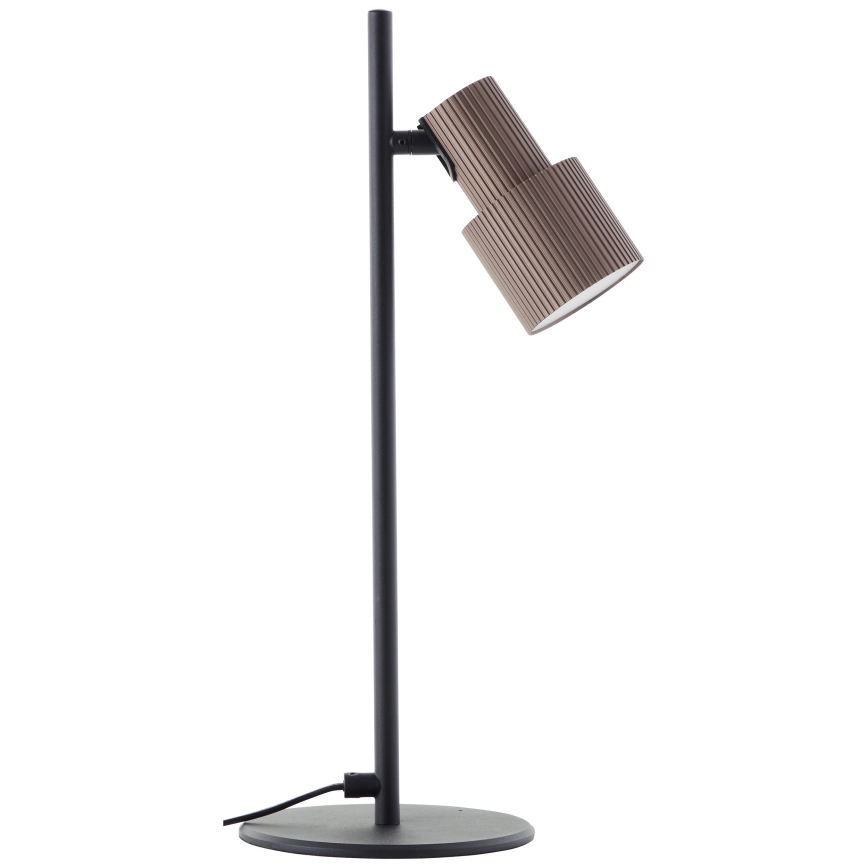 Brilliant - Galda lampa CADIZ 1xGU10/10W/230V bronza