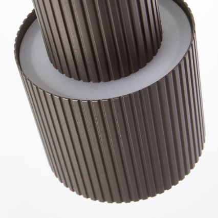 Brilliant - Galda lampa CADIZ 1xGU10/10W/230V bronza