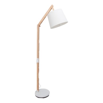 Brilliant - Galda lampa CARLYN 1xE27/60W/230V bēša/balta