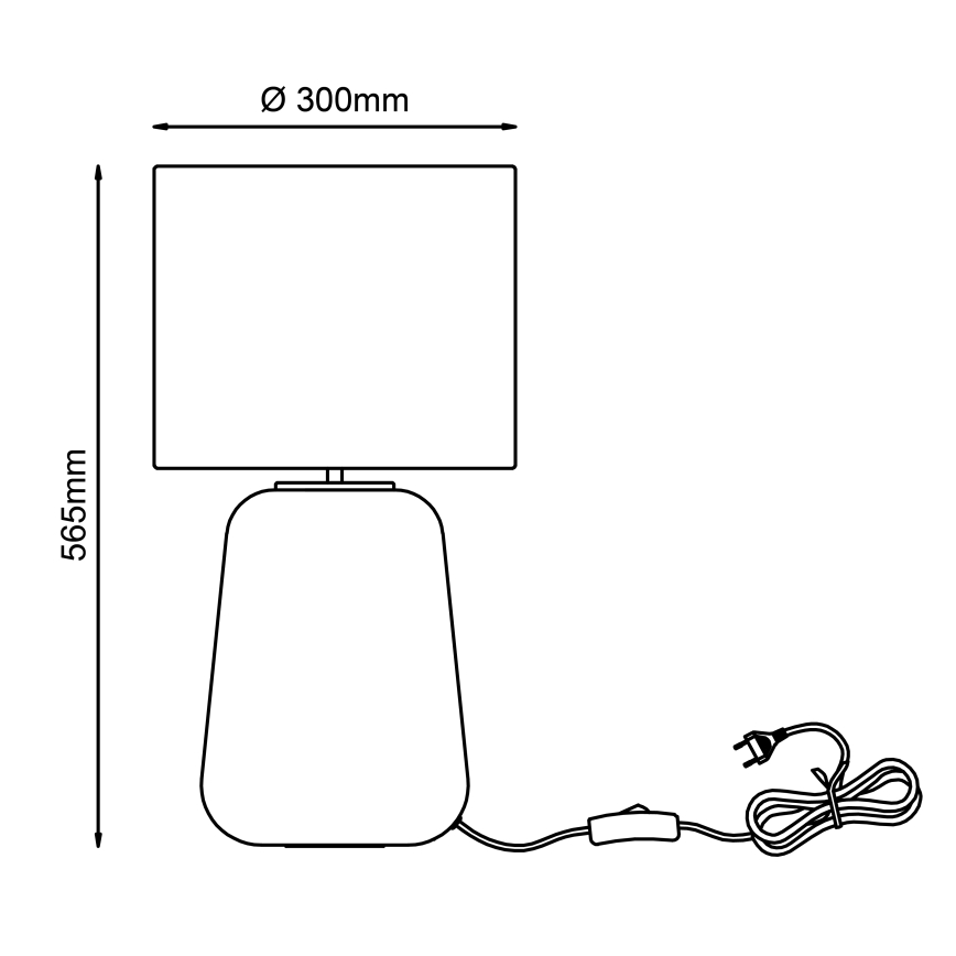 Brilliant - Galda lampa HYDRA 1xE27/60W/230V rozā