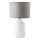 Brilliant - Galda lampa ILYSA 1xE14/40W/230V balta/pelēka