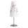 Brilliant - Galda lampa ISI 1xE14/40W/230V balta/rozā/spīdīgi hromēts