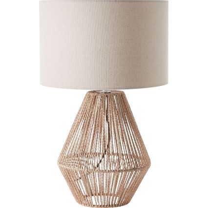 Brilliant - Galda lampa LARAINE 1xE27/42W/230V bēša