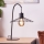 Brilliant - Galda lampa LEIKA 1xE27/52W/230V melna