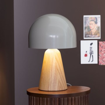 Brilliant - Galda lampa NALAM 1xE14/40W/230V bēša/oša - FSC sertificēts