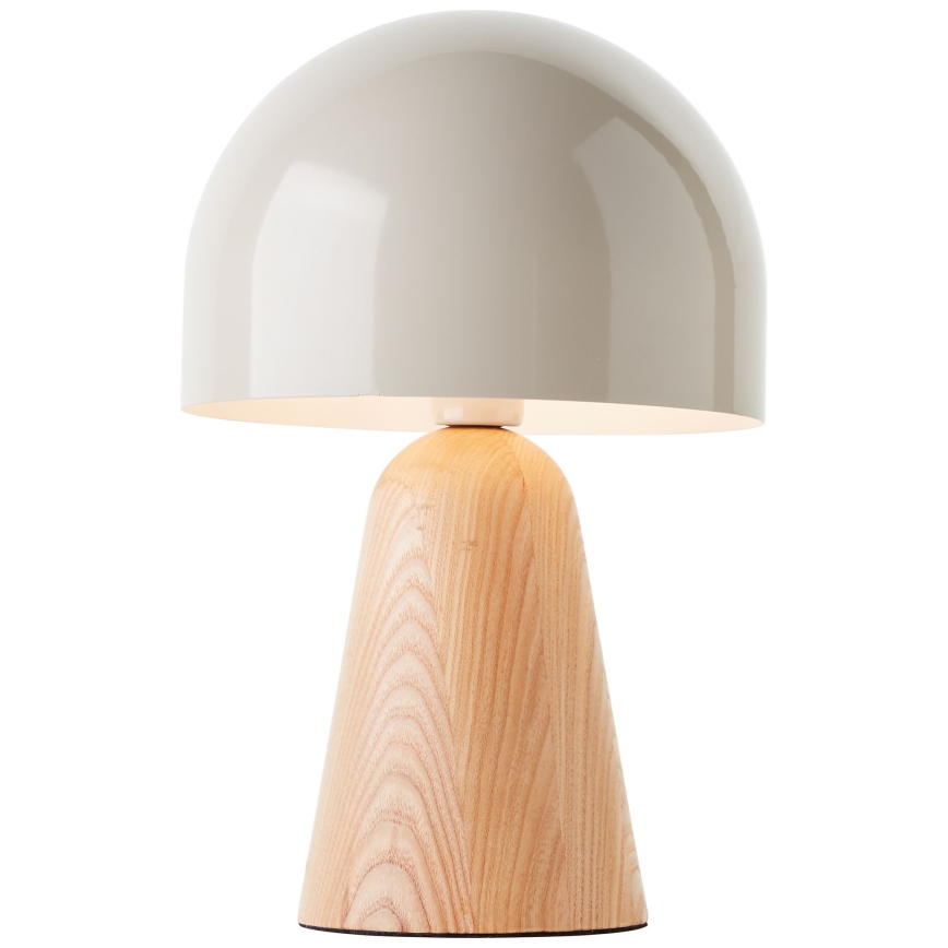 Brilliant - Galda lampa NALAM 1xE14/40W/230V bēša/oša - FSC sertificēts