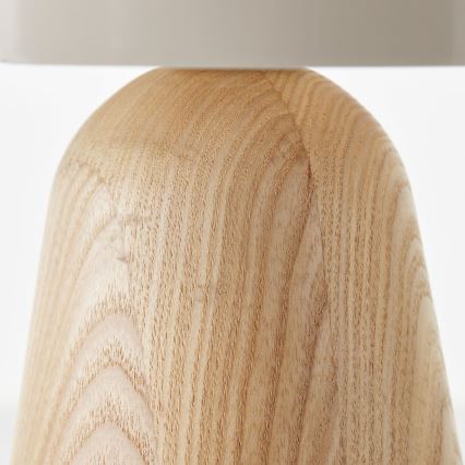 Brilliant - Galda lampa NALAM 1xE14/40W/230V bēša/oša - FSC sertificēts