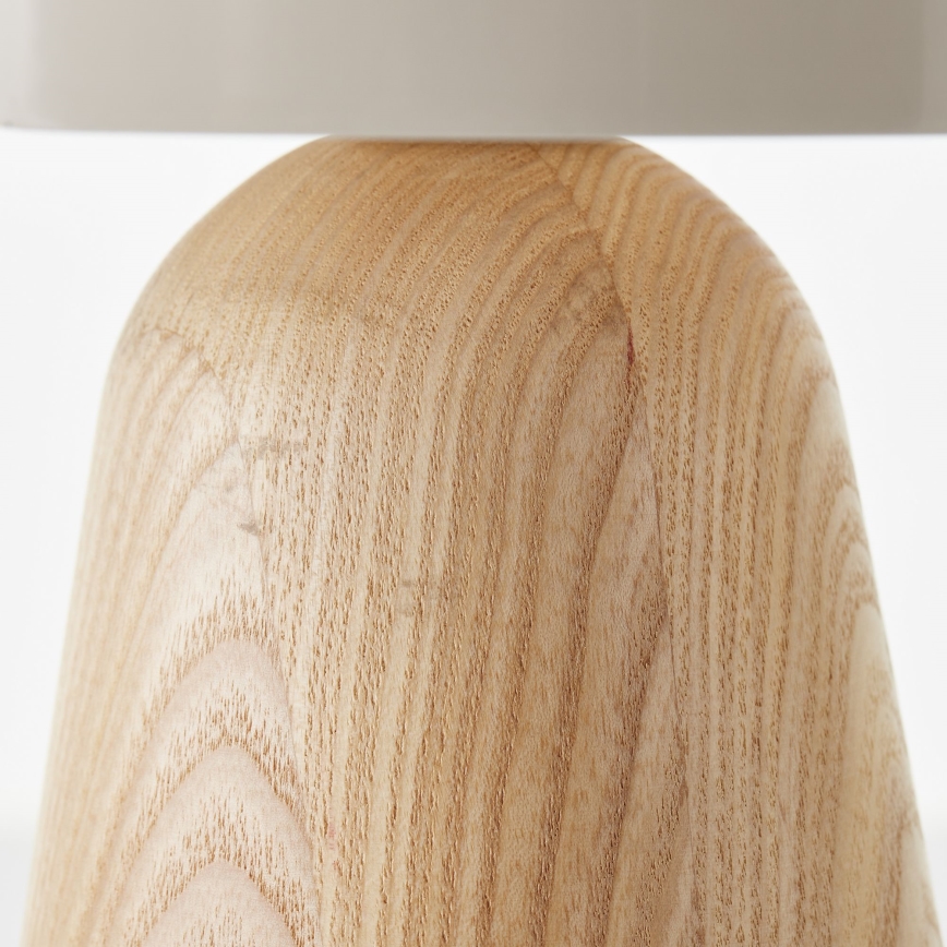 Brilliant - Galda lampa NALAM 1xE14/40W/230V bēša/oša - FSC sertificēts