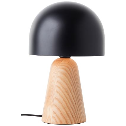 Brilliant - Galda lampa NALAM 1xE14/40W/230V melna/oša - FSC sertificēts