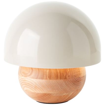 Brilliant - Galda lampa NALAM 1xE14/40W/230V pelēka/oša - FSC sertificēts