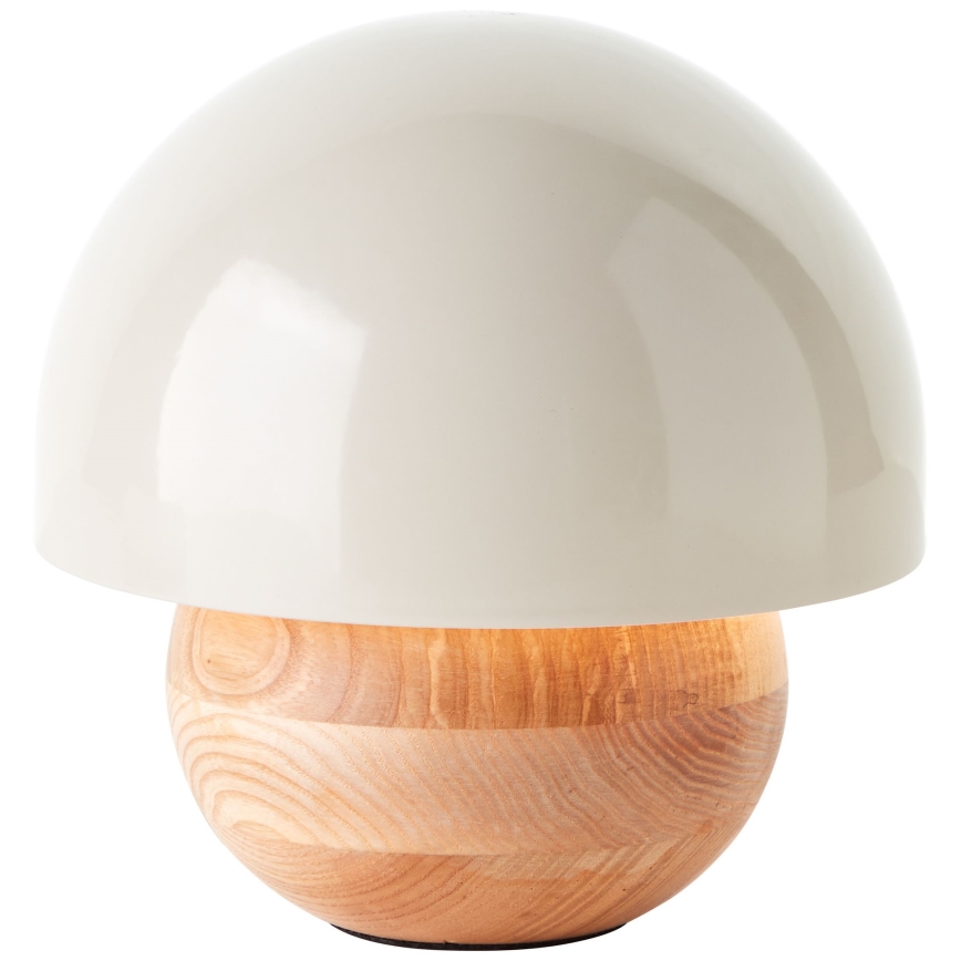 Brilliant - Galda lampa NALAM 1xE14/40W/230V pelēka/oša - FSC sertificēts