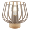 Brilliant - Galda lampa NORDIC CAGE 1xE27/20W/230V bēša