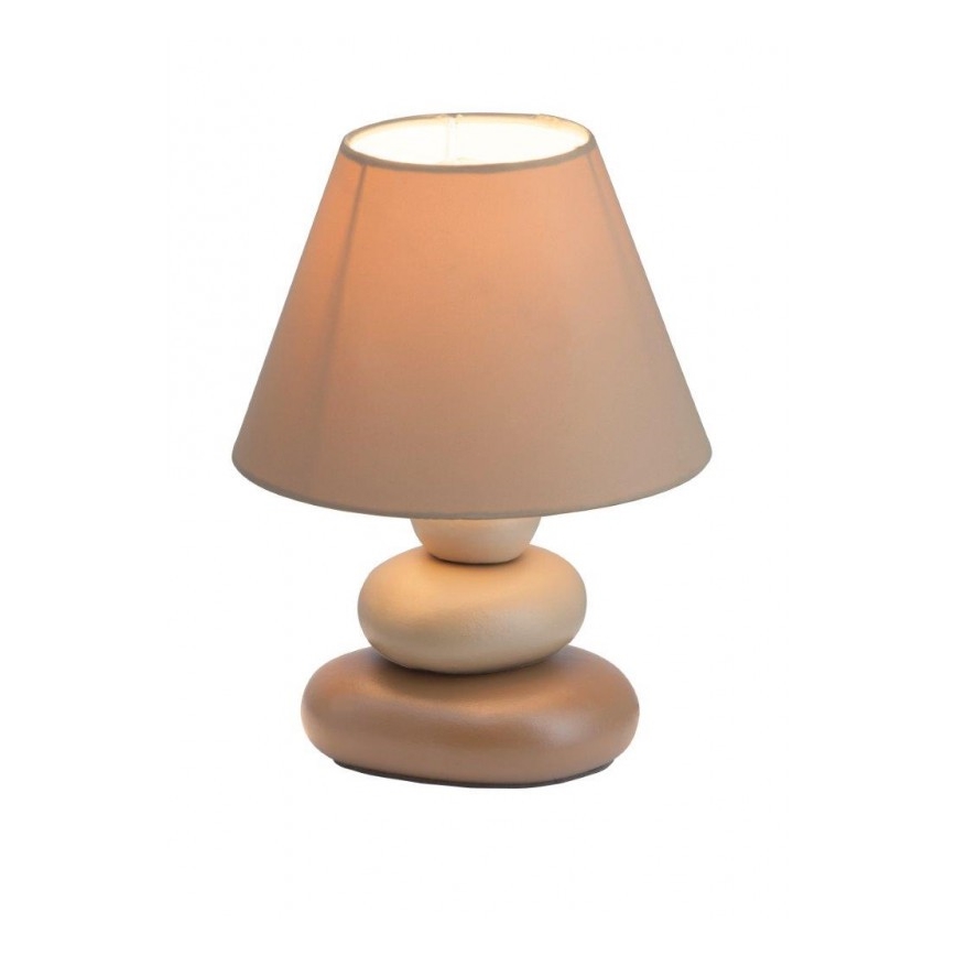 Brilliant - Galda lampa PAOLO 1xE14/40W/230V keramika/bēša