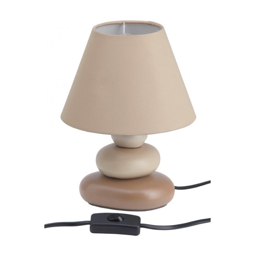 Brilliant - Galda lampa PAOLO 1xE14/40W/230V keramika/bēša