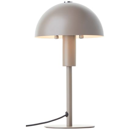 Brilliant - Galda lampa PETITE 1xE14/28W/230V pelēka