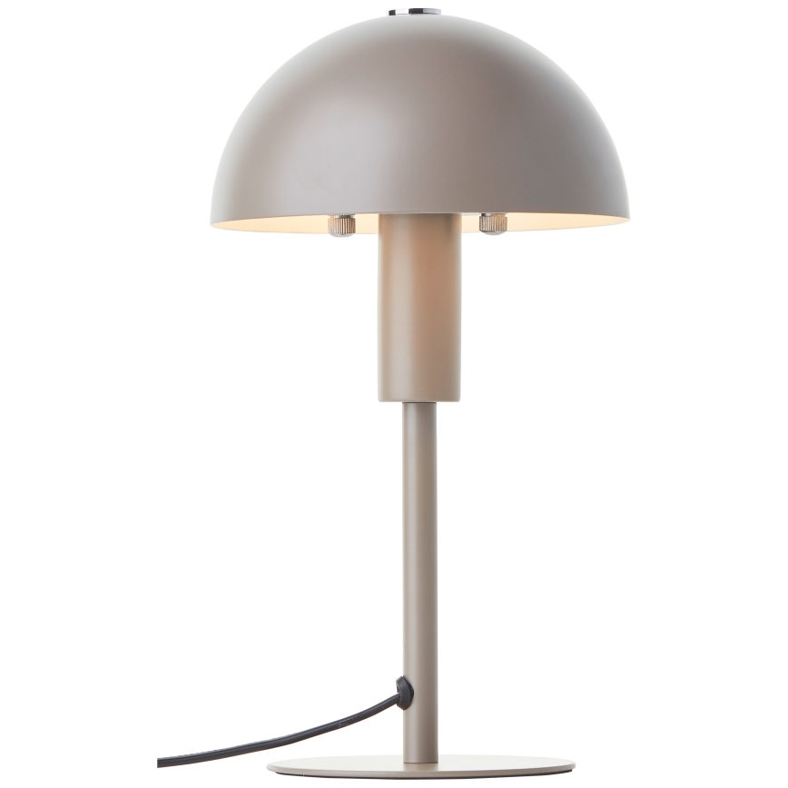 Brilliant - Galda lampa PETITE 1xE14/28W/230V pelēka