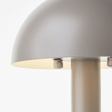 Brilliant - Galda lampa PETITE 1xE14/28W/230V pelēka