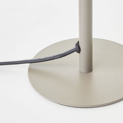 Brilliant - Galda lampa PETITE 1xE14/28W/230V pelēka
