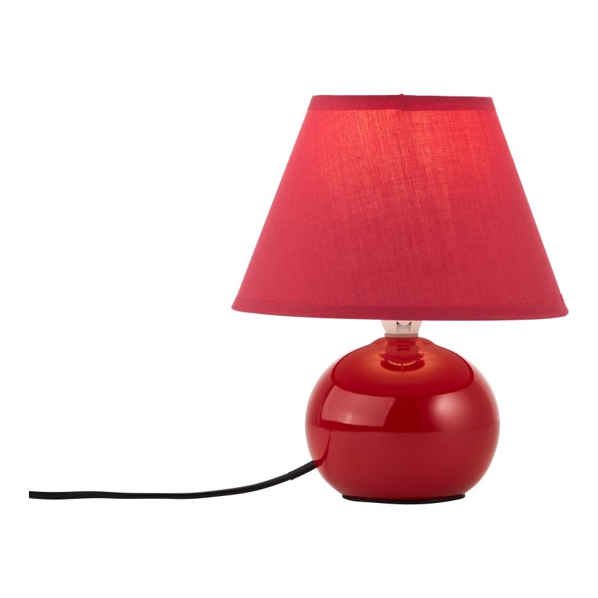 Brilliant - Galda lampa PRIMO 1xE14/40W/230V keramika/sarkana