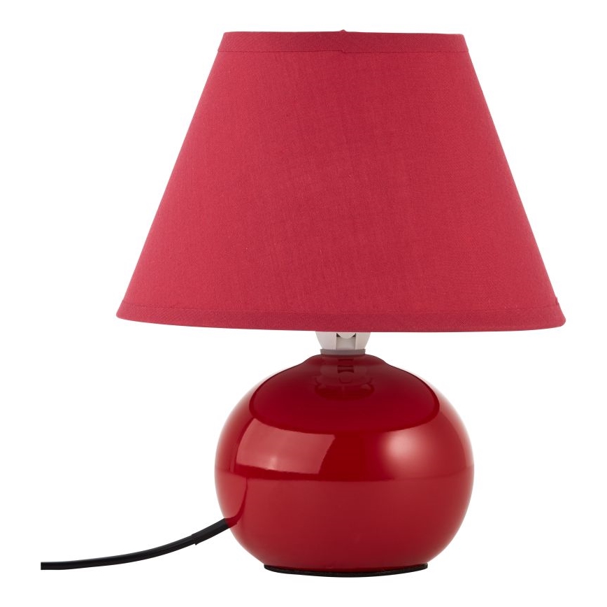 Brilliant - Galda lampa PRIMO 1xE14/40W/230V keramika/sarkana