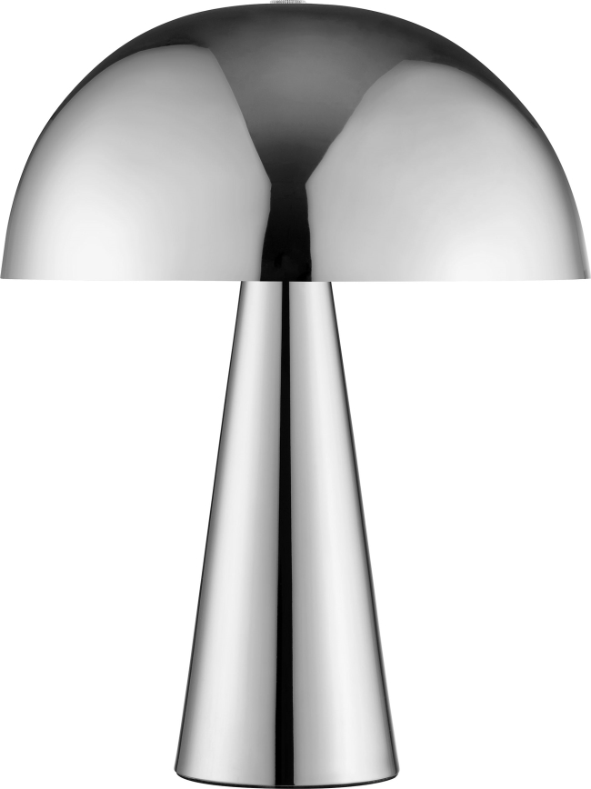 Brilliant - Galda lampa SIGRUN 1xE14/28W/230V spīdīgi hromēts