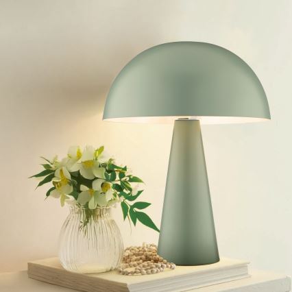 Brilliant - Galda lampa SIGRUN 1xE14/28W/230V zaļa