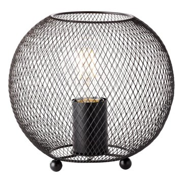Brilliant - Galda lampa SOCO 1xE27/60W/230V melna