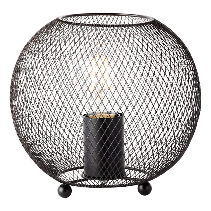 Brilliant - Galda lampa SOCO 1xE27/60W/230V melna