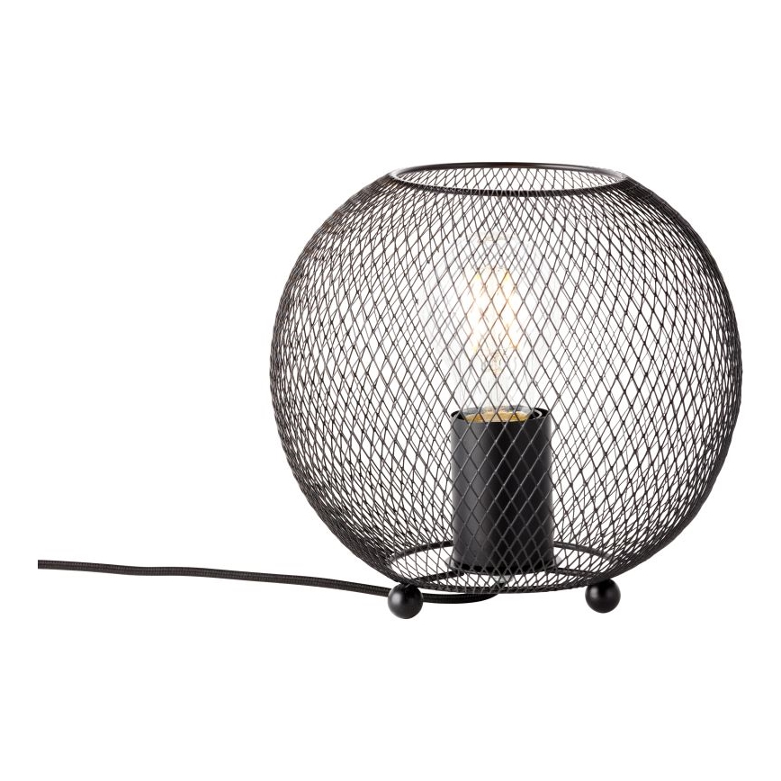 Brilliant - Galda lampa SOCO 1xE27/60W/230V melna