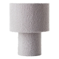 Brilliant - Galda lampa TEDDY 1xE27/20W/230V pelēka