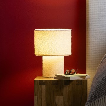 Brilliant - Galda lampa TEDDY 1xE27/25W/230V krēmkrāsa