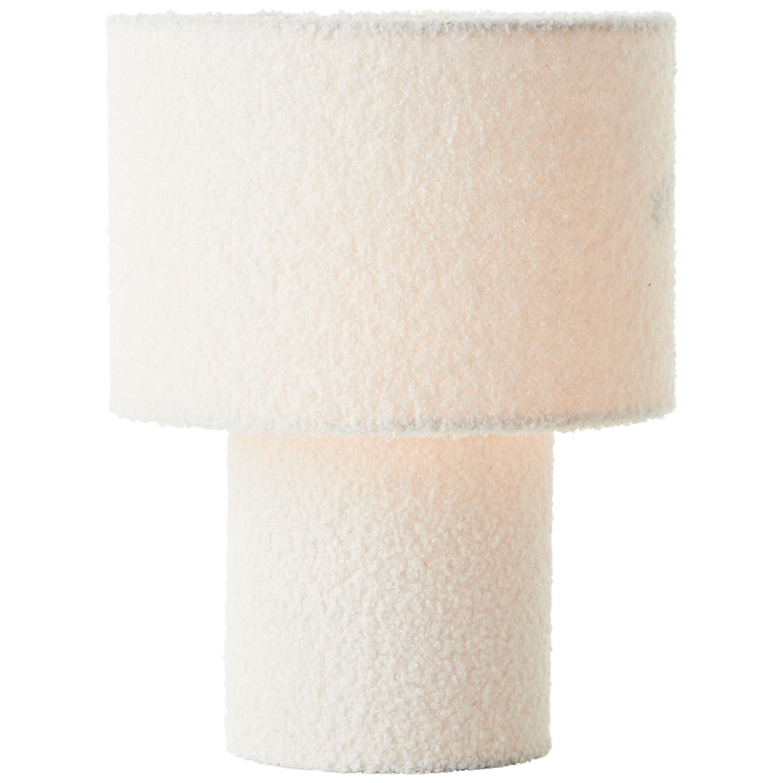 Brilliant - Galda lampa TEDDY 1xE27/25W/230V krēmkrāsa