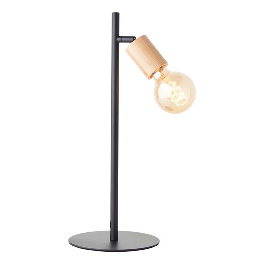 Brilliant - Galda lampa TIFFANY 1xE27/28W/230V bambusa