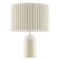 Brilliant - Galda lampa VELIN 1xE27/20W/230V krēmkrāsaina