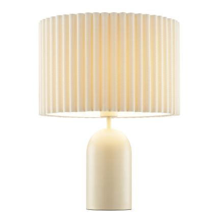 Brilliant - Galda lampa VELIN 1xE27/20W/230V krēmkrāsaina