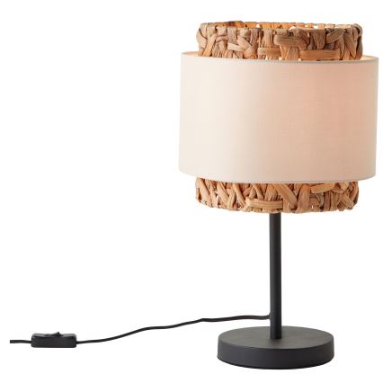 Brilliant - Galda lampa WATERLILLY 1xE27/60W/230V krēmkrāsa