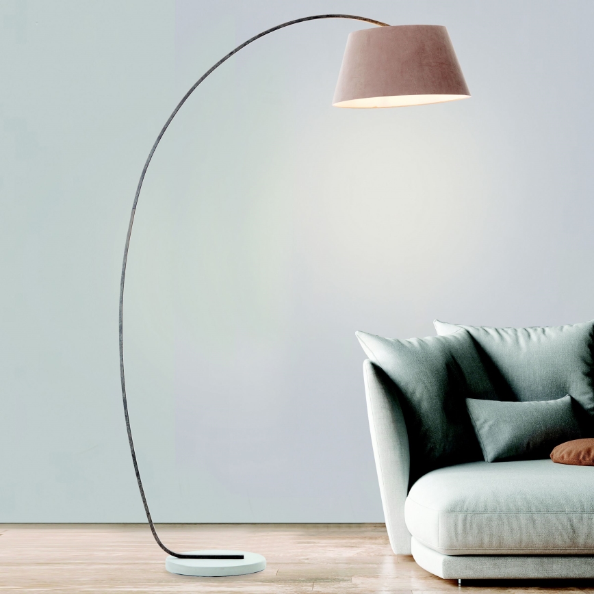 Brilliant - Grīdas lampa BROK 1xE27/60W/230V taupe