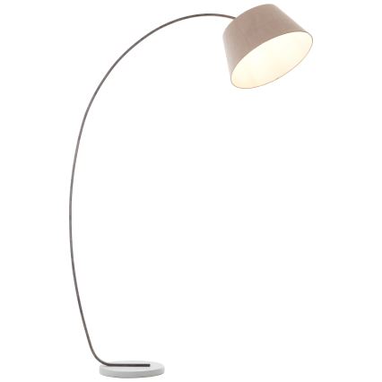 Brilliant - Grīdas lampa BROK 1xE27/60W/230V taupe