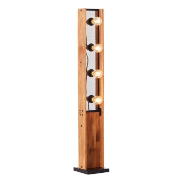 Brilliant - Grīdas lampa CALANDRA 4xE27/42W/230V priede