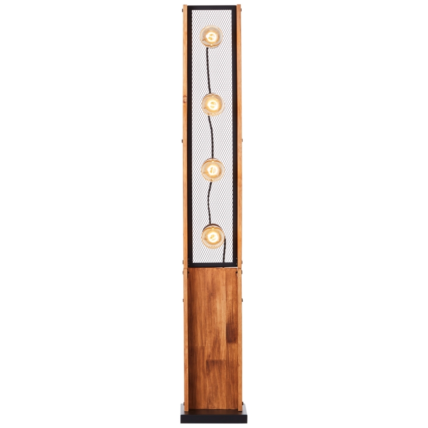 Brilliant - Grīdas lampa CALANDRA 4xE27/42W/230V priede
