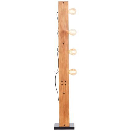 Brilliant - Grīdas lampa CALANDRA 4xE27/42W/230V priede