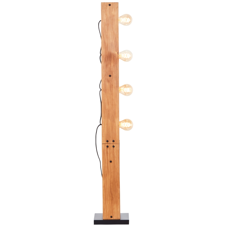Brilliant - Grīdas lampa CALANDRA 4xE27/42W/230V priede