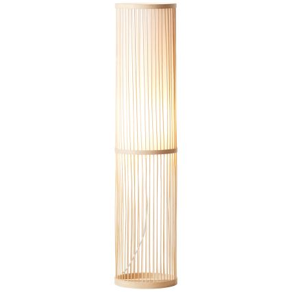 Brilliant - Grīdas lampa NORI 1xE27/40W/230V bambuss