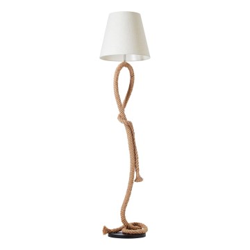 Brilliant - Grīdas lampa SAILOR 1xE27/40W/230V bēša/krēmkrāsaina