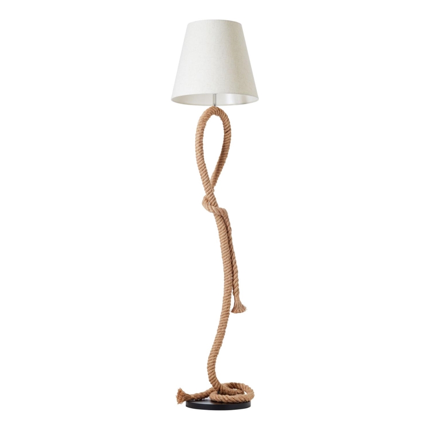 Brilliant - Grīdas lampa SAILOR 1xE27/40W/230V bēša/krēmkrāsaina