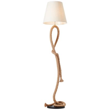 Brilliant - Grīdas lampa SAILOR 1xE27/40W/230V bēša/krēmkrāsaina