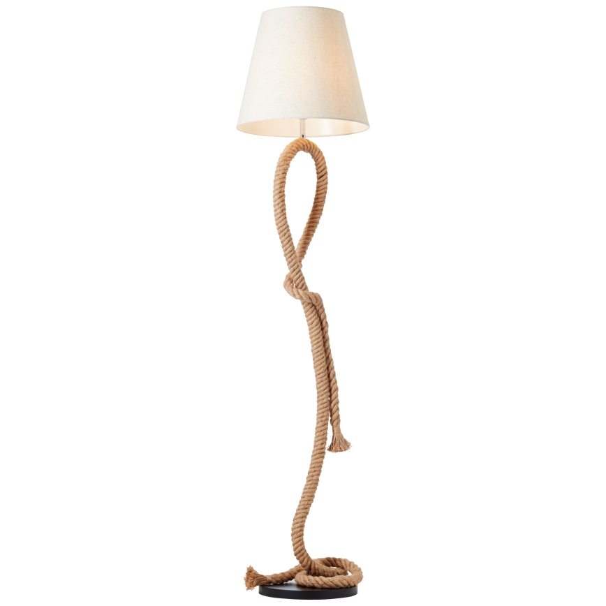 Brilliant - Grīdas lampa SAILOR 1xE27/40W/230V bēša/krēmkrāsaina
